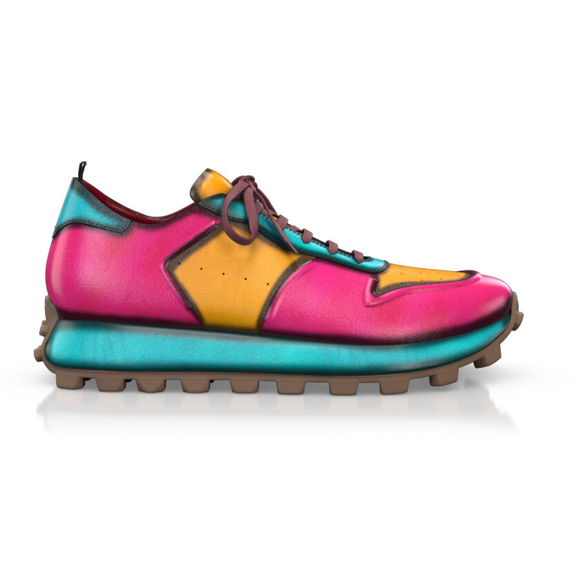 Women‘s Luxury Chunky Sole Sneakers 53197 | Girotti