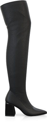 Women's Knitted Over The Knee Boots 40834